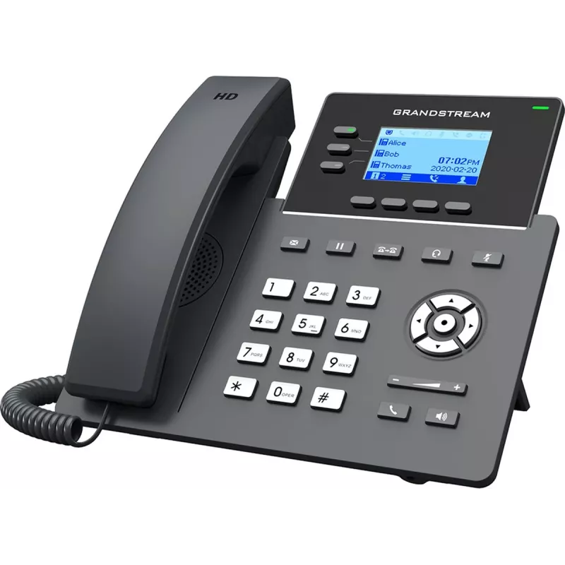 IP tālrunis Grandstream Networks GRP2603P Melns
