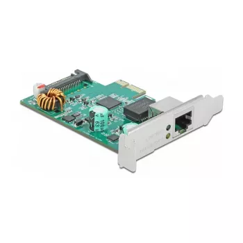 PCI Express x1 karte DeLOCK RTL8125 2.5 Gigabit LAN PoE+