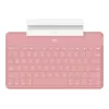 Logitech Keys-To-Go - tastatūra - Bluetooth - QWERTY - spāņu - rozā - Apple iPad/iPhone/TV