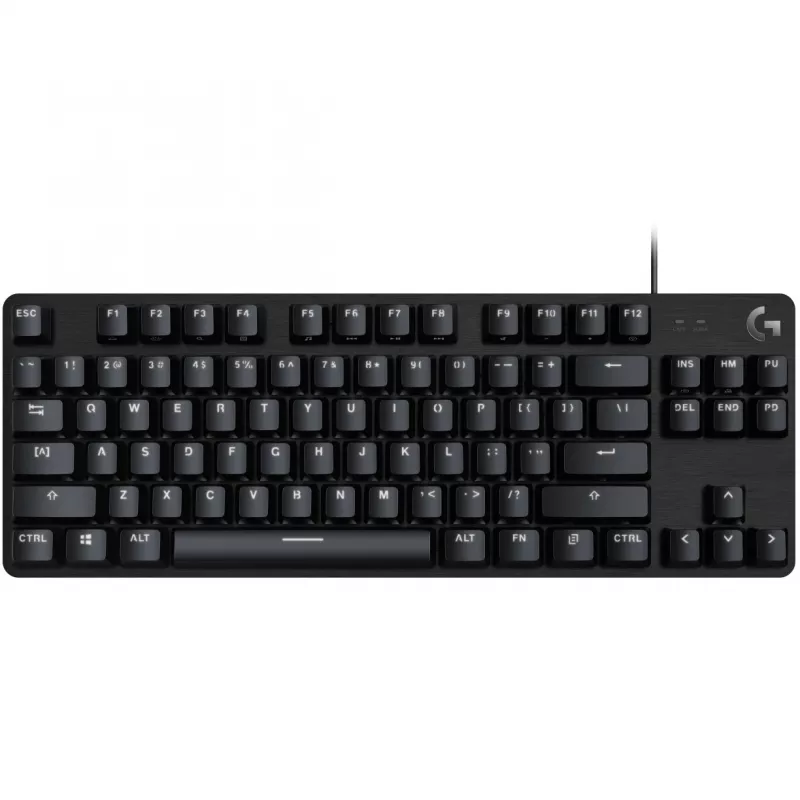 Logitech G G413 TKL SE mehāniskā spēļu tastatūra bez ciparu daļas, vadu USB, AZERTY