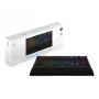 Mehāniskā spēļu tastatūra MSI Strike Pro W Silent US izkārtojums RGB fona apgaismojums, vadu, klusie taustes slēdži