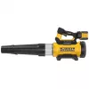 Rokas lapu pūtējs DeWalt DCMBL777X1-QW — bezsuku motors, 21,5 m³/min, 258 km/h, 9 Ah baterija, 3 ātruma iestatījumi, 3,2 kg