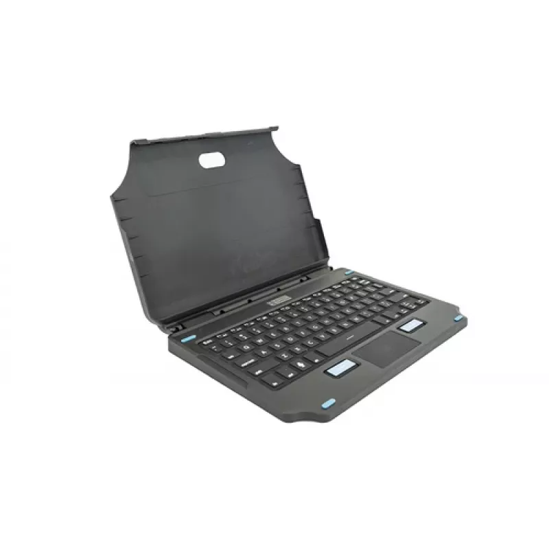 Gamber-Johnson mobilo ierīču tastatūra QWERTY UK angļu, Pogo Pin, USB-C barošana, Samsung Tab Active4 Pro, melna