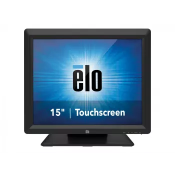 Elo galda skārienjutīgie monitori 1517L AccuTouch — LED monitors — 38,1 cm (15 inch) — skārienjūtīgs — 1024 x 768 @ 75 Hz — 300 cd/m² — 800:1 — 23 ms — VGA — melns