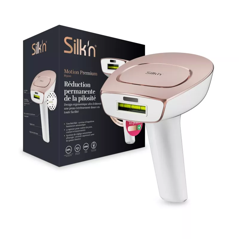 Silk'n Motion Premium MOP1PE4P001 IPL matu noņemšanas ierīce, rožu zelta krāsa