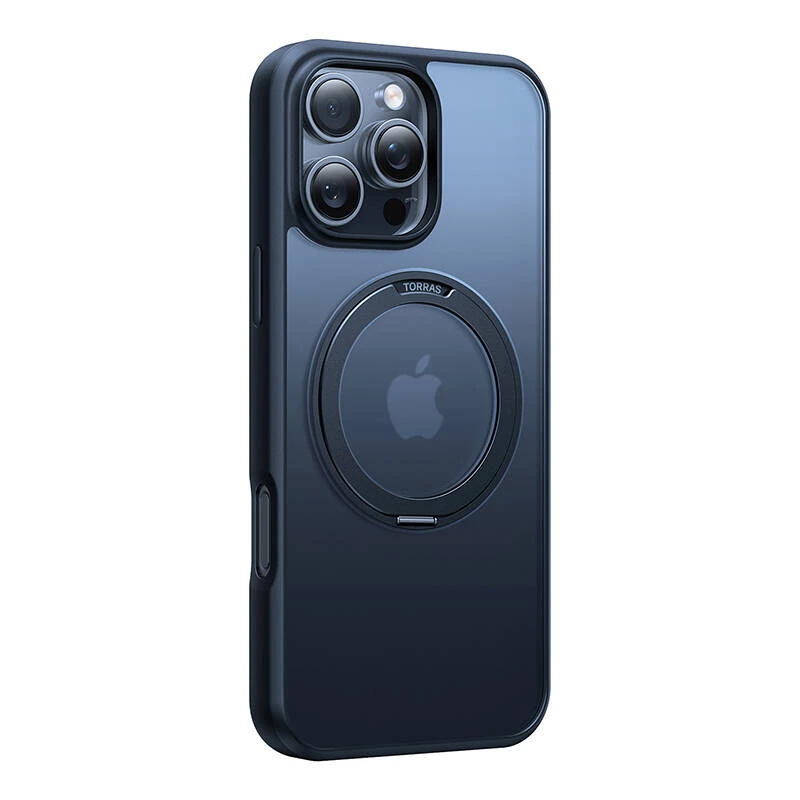 Telefona maciņš Torras Pro Series iPhone 16 Pro Max, melns, modelis X00FX1914