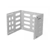 Sienas stiprinājuma 19 collu plaukts LANBERG 8U, dziļums 497×400/240 mm, pelēks