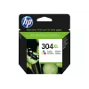 HP 304XL trīskrāsu tintes kārtridžs blisterī