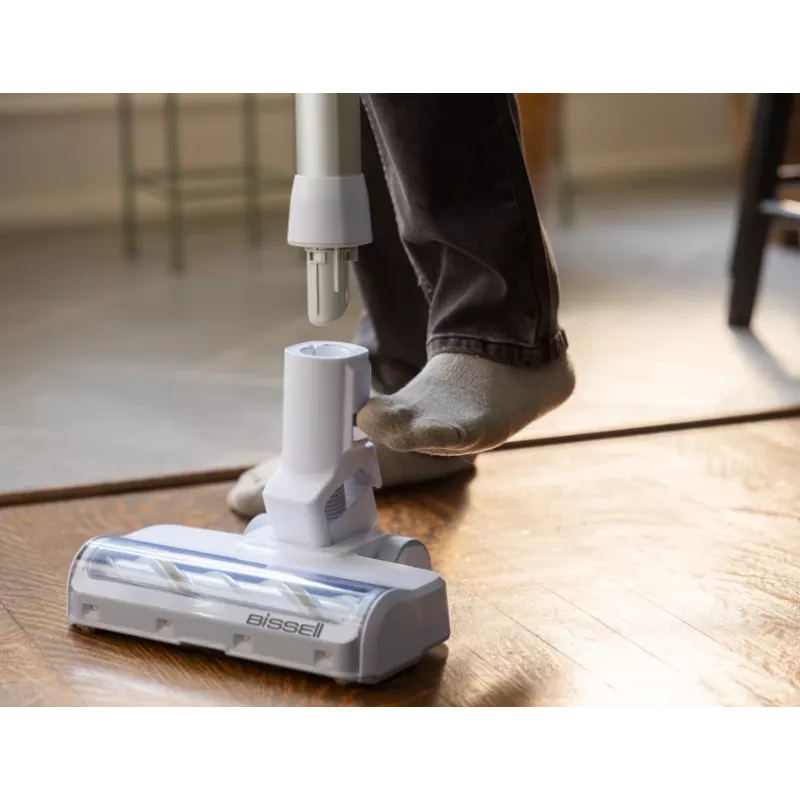 Bissell Stick Vacuum | PowerClean | Bezvadu darbība | 200 W | Darbības laiks (maks.) 40 min | Silts balts/Pelēks/Mirdzošs sudrabs