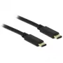 USB kabelis DeLOCK 2m 2xUSB2.0-C