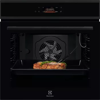 Iebūvējamā cepeškrāsns Electrolux EOE8P39H melna, pirolītiskā, elektriskā, daudzfunkciju, melna
