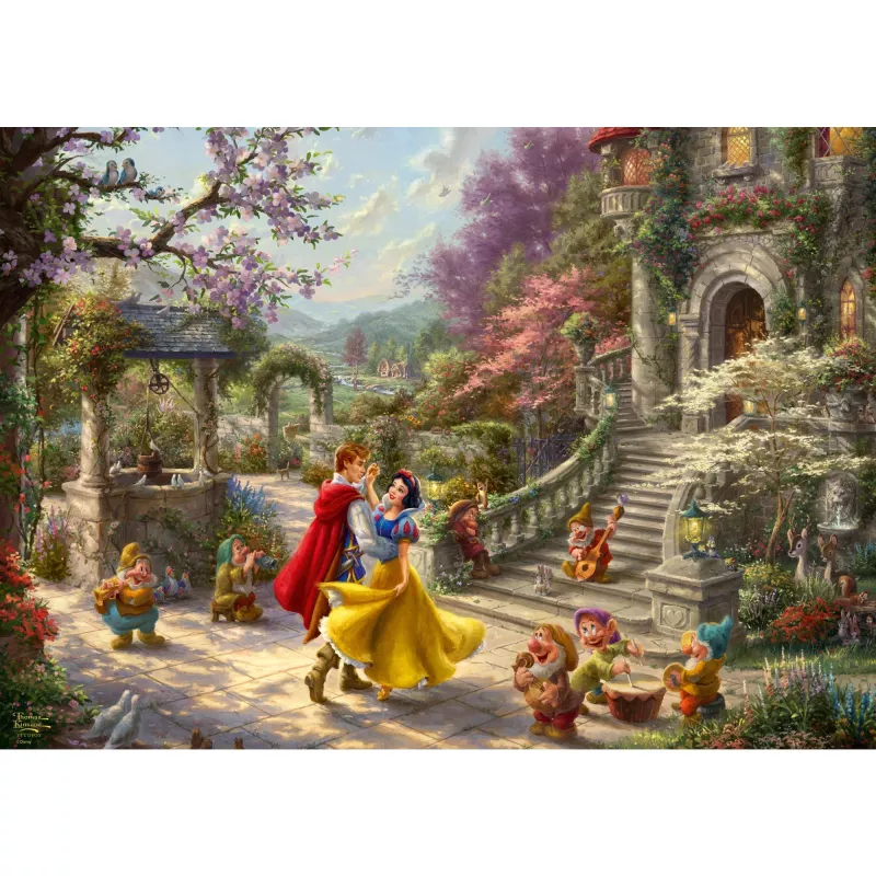 Puzzle Schmidt Spiele 59625 bloku puzle 1000 gab. multfilmas