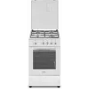 Simfer plīts 4401SGRBB Plīts virsmas veids Gāze Cepeškrāsns veids Gāze Balta Platums 50 cm 49 L Dziļums 55 cm