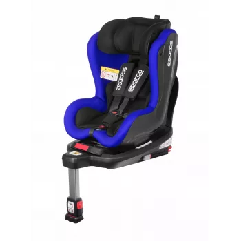 Bērnu autosēdeklītis Sparco SK500I melni zils SK500I, maks. svars 18 kg