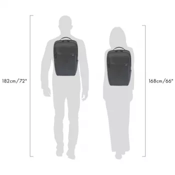 Dicota Commuter D32125 mugursoma portatīvajam datoram, 13–16 collas, atstarojoša