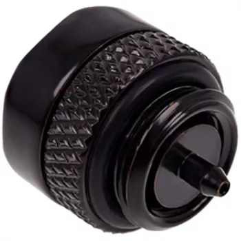 Alphacool Eiszapfen spiediena samazināšanas vārsts G1/4 - dziļi melns (17361)