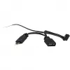 INTER-TECH Argus RS-061 120mm ARGB korpusa ventilators - melns