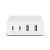 Iekštelpu lādētājs Belkin WCH010VFWH 2m kabelis 2 USB Type-C porti balts