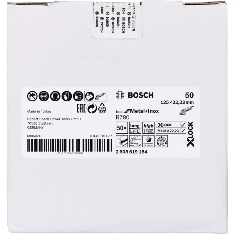 Bosch 2 608 619 184 leņķa slīpmašīnas piederums Slīpēšanas disks