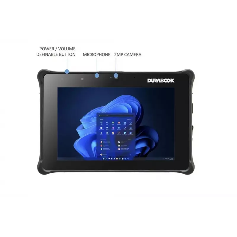 Planšetdators R8AA1 CI5-1230U 8 collu / 8GB / 128GB R8H1P1DEBBLX Durabook