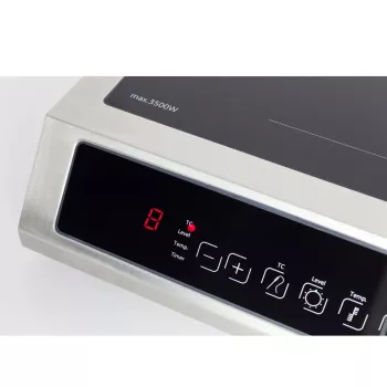 Caso | Thermo Control Hob | TC 3500 | Degļu/gatavošanas zonu skaits 1 | Skārienjutīga vadība | Melns/nerūsējošais tērauds | Indukcija