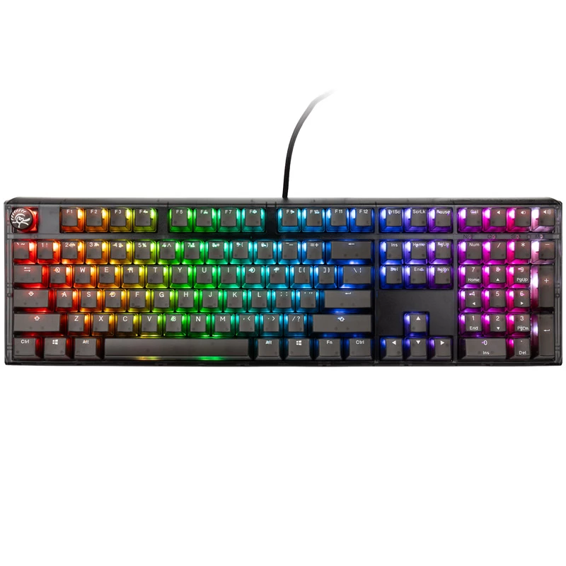 Ducky One 3 Aura tastatūra Gaming USB QWERTY US International Black