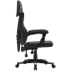 CANYON spēļu krēsls Flow MCH01 Mesh Melns Balts