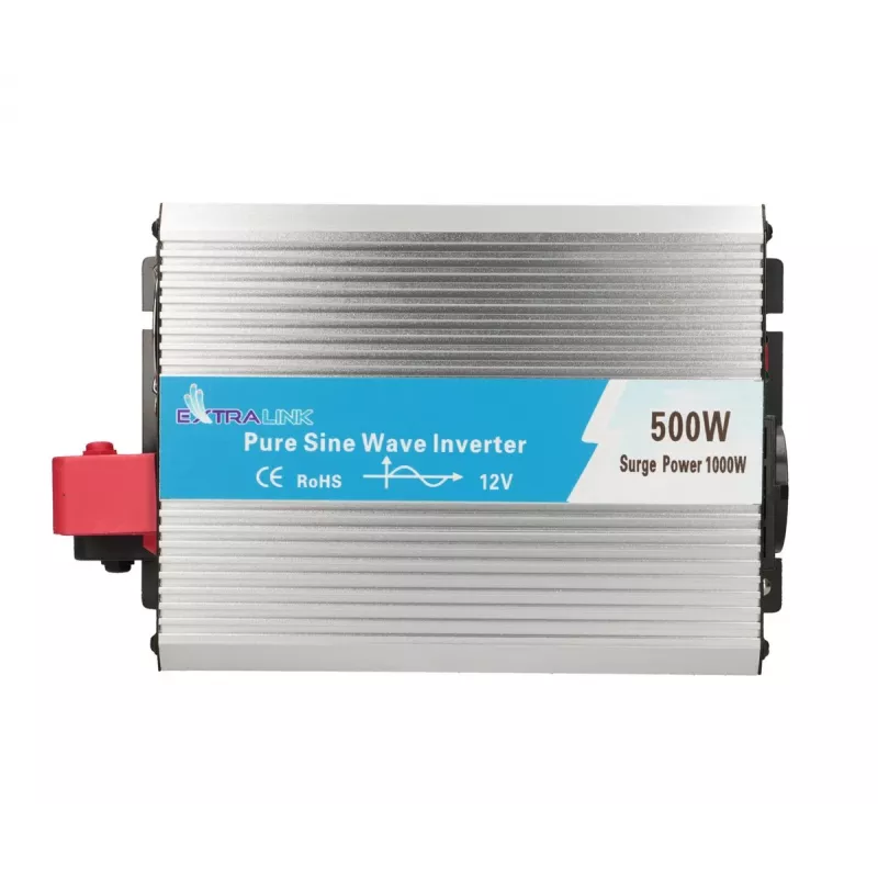 Sprieguma pārveidotājs Extralink OPIP-500W 12V 500W tīrs sinusa vilnis