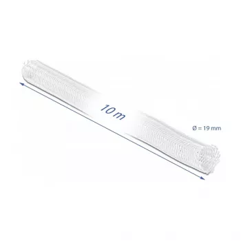 Pīts uzmavas DeLOCK 20819 10 m x 19 mm balta