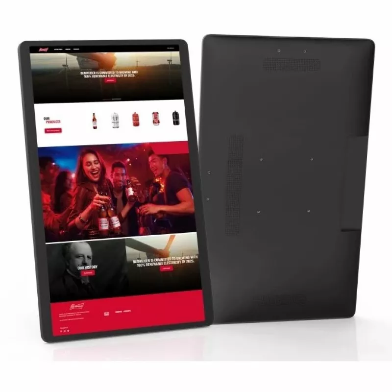 ALLNET augstas veiktspējas displejs 40,60 cm (16), Android 12, RK3588, NFC, PoE, HDMI ieeja, krāsa melna (ALLSD16RK3588A12B8G)
