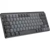 MX Mechanical Mini minimālistiska bezvadu apgaismota tastatūra - GRAPHITE - DEU - CLICKY Bezvadu 1 USB