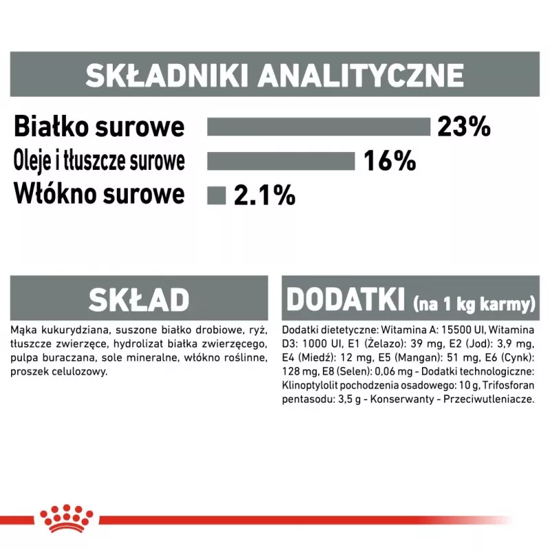 Sausā suņu barība Royal Canin Mini Dental Care 3 kg — pieaugušiem mazo šķirņu suņiem, mājputnu garša, zobu kopšana