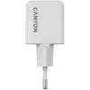 Canyon lādētājs CU20AC GaN 20W PD, 2 porti (USB-A/USB-C) balts (CNS-CUW20AC)