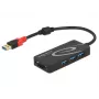 USB centrmezgls DeLOCK 3.0 3 portu ārējais + 2 x SD slots