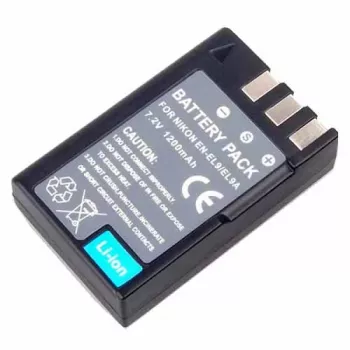 Atkārtojami uzlādējama kameras baterija extra digital EN-EL9 7.2V 1500mAh Nikon ierīcēm