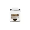 LogiLink NK4066 Keystone Module plakans Melns balta RJ-45
