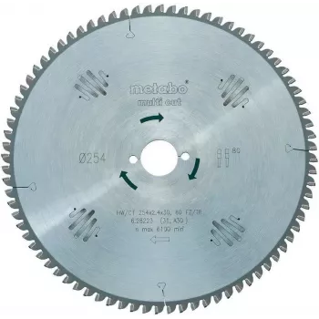 Apļveida zāģa asmens Metabo 6.28083.00 Biezums 1.8 mm