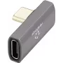Renkforce USB4 USB-C Adapter[1x Spraudnis - 1x Kontaktligzda] RF-3778672 8K UHD 90° (RF-3778672)