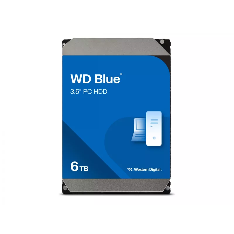 HDD Western Digital Blue 6 TB 3.5 collas 5400 RPM WD60EZAX