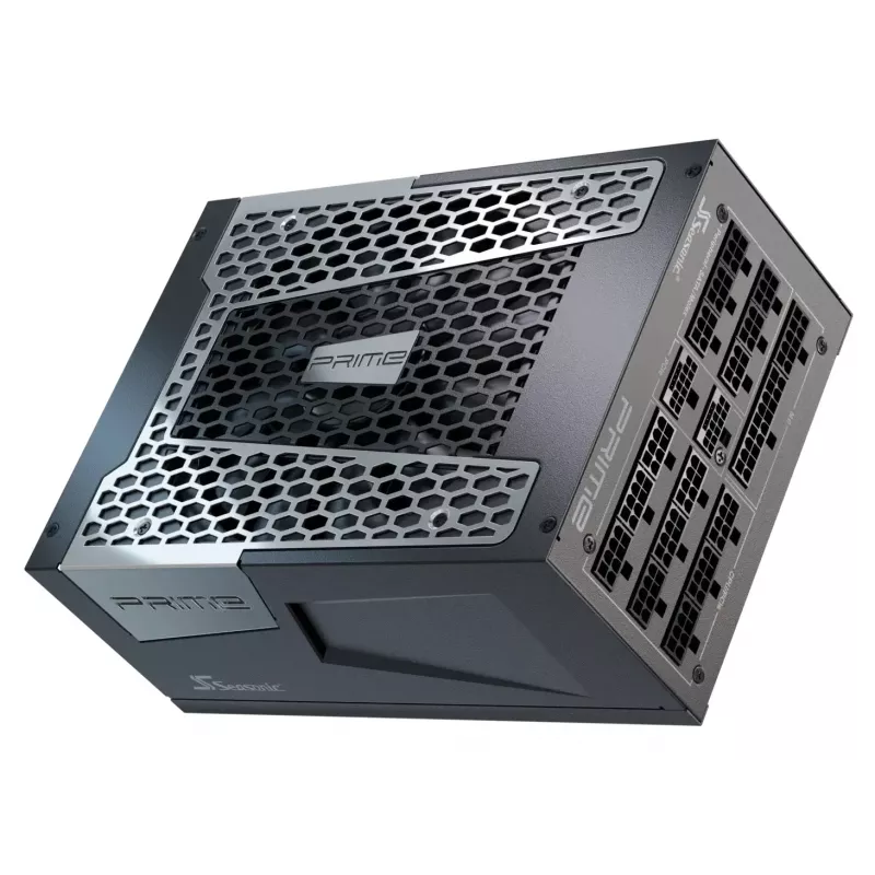 Seasonic Prime PX-2200 barošanas bloks, 80 PLUS Platinum, pilnībā modulārs, ATX 3.1, PCIe 5.1 - 2 200 vati