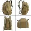 Extralink Military Tactical Backpack 30L - Vīriešu ceļojumu un āra militārā skolas soma