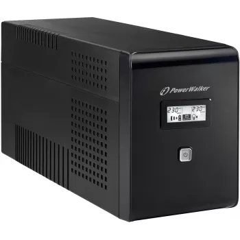 PowerWalker VI 2000 LCD 2 kVA 1200 W 2 AC kontaktligzdas