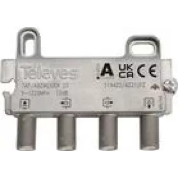 Sadalītājs Televes AZ212FZ 2 ceļu 5–1218 MHz 12 dB