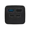 BLOW PB20G 20000 mAh pārnēsājams ārējais akumulators PD 65W, USB-C ieeja/izeja, 2x USB-A izejas, melns