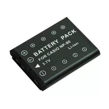 Uzlādējama baterija Extra Digital NP-80 / NP-82 3.7V 1200mAh kamerām un portatīvajām ierīcēm
