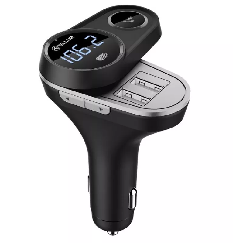 FM raidītājs Tellur FMT-B5 USB 3.0 5 portu, modelis FMT-B5, melns