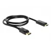 DisplayPort/HDMI kabelis DeLOCK 82586 1m melns