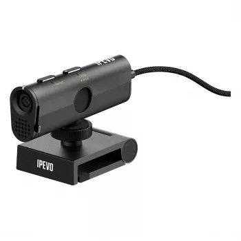Dokumentu kamera IPEVO CDVU-16IP Melna — 13 MP sensors, USB 2.0, līdz 3840×2880 video
