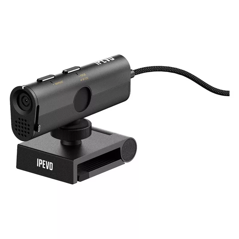 Dokumentu kamera IPEVO CDVU-16IP Melna — 13 MP sensors, USB 2.0, līdz 3840×2880 video