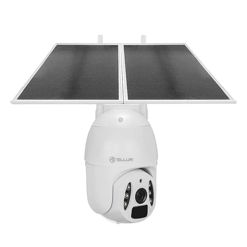 Novērošanas kamera Tellur Smart WiFi Solar Camera P&T 3MP 2K UltraHD